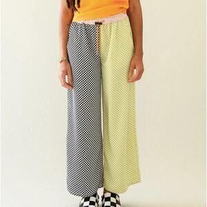 KKCO Lounge Mixed Checker Pants Sz. S